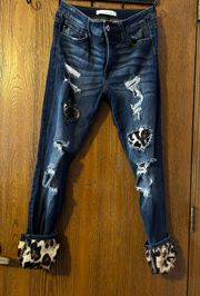 Skinny Jean Leopard