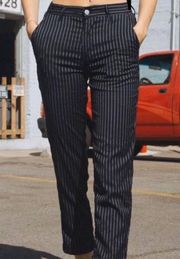 Pinstripe Pants