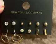 New York & company earrings set