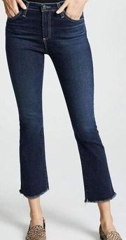 AG Adriano Goldschmied Jodi High Rise Slim Crop Flare Jeans - 25