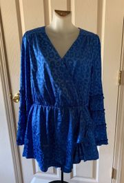 Med  Blue Romper