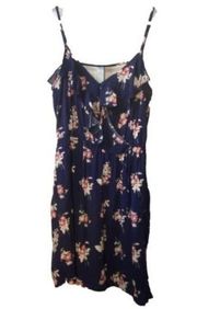 👗 Women's Mimi Chica Floral Sleeveless V-Neck Dress | Sz M | Casual‎ Chic 👗