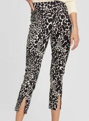 Leopard Print Ankle Pants