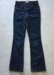 LEVI's AT WAIST BOOTCUT SIZE 4 MEDIUM BLUE JEANS