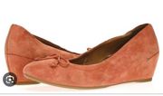 Paul green coral wedge heel suede shoes size 6.5