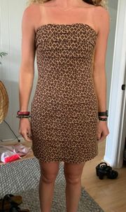 Cheetah Print Dress