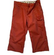 Lee Rust Color Just Below The Waist‎ Women’s Capri Pants Size 10M