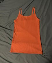 Dark Orange Tank Top 