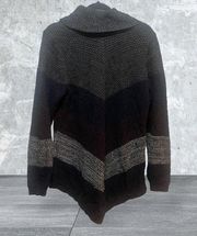 NWOT New Fortune + Ivy Sweater Katalin chevron colorblock cowl neck stitchfix