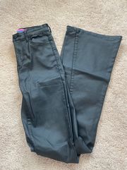 Faux Black Leather Pants