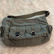 TRAVELON BAG 100% Naylon excellent condition color sage green