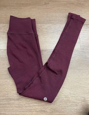 Lululemon Rare  Seamless Ribbed Leggings