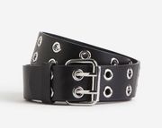 Black Grommet Belt