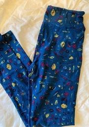 LuLaRoe Makeup leggings One Size (D7)