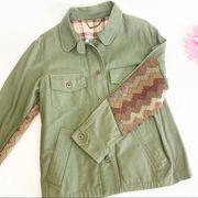 Capulet x Revolve Embellished Military Jacket: Army Olive Green