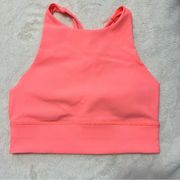 Lululemon Coral High Neck  Sports Bra