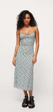 Sage Flower Cotina Dress