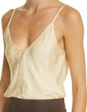 L’Agence Lexi Chain Pattern Silk Camisole