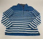 L.L. Bean Soft Cotton Rugby Henley Striped