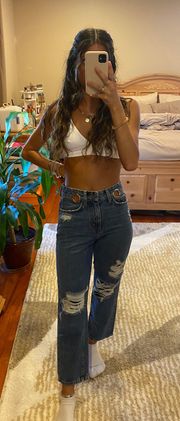 Carmar Distressed Boyfriend Jeans