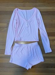 Pink Pajama Set 