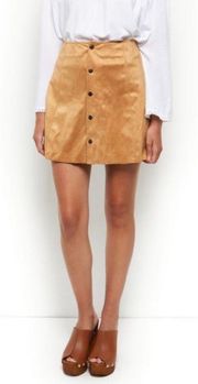 Suede Skirt