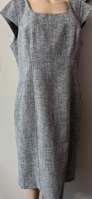 Sleeveless Shift Dress Sz 12