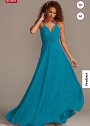 David's Bridal Bridesmaid Dress