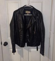 (Faux) Leather Jacket