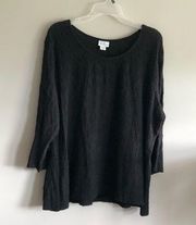 Blouse women’s size 3X Semi Sheer