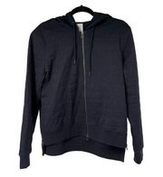 Cole Haan Pinch Navy Blue Quilted Hooded Jacket