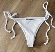 Bikini Bottom In White