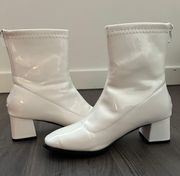 white ankle boots 