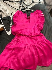 Hot Pink  Dress