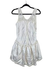 Taylor Vintage White Lingerie Nightie Dress Women’s Small