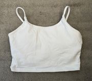 White Workout Top