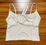 NWT Urban Outfitters Tie Front Tank