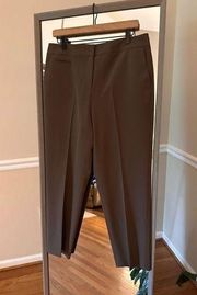 - Talbots Brown Petite 12 Trouser Pants