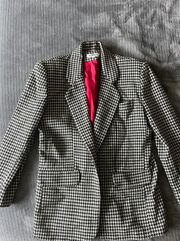 Vintage  Houndstooth Blazer