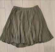 New  Pleated Midi Skirt