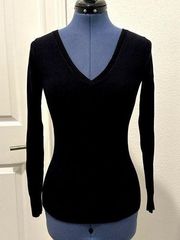 Black V-neck Abound Sweater