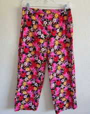 Vintage Newport News floral crop pants