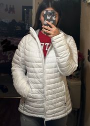 White Puffer Jacket