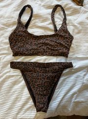 Cheetah Print Bathing Suit