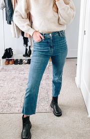 Le Sylvie Slender Straight Jeans