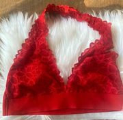 Red bralette by PINK