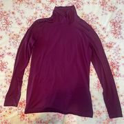 EUC Purple Athleta Turtleneck size L