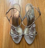 Cream Prom/Wedding/Wedding Guest/ Special Occasion Shoes Size 8. NW…