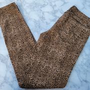 NY&CO leopard print skinny jeans size 4