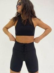 nwt // we wore what racerback sport bra